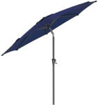 Brius Umbrela de gradina, cu manivela pentru deschidere, sistem inclinare, 300cm, albastru inchis (EZ-GPU30BU)