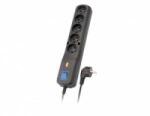 Lestar Power strip Lestar LV-530W anti-surge 5 sockets 3 m black