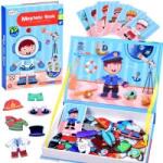 Jokomisiada Magnetic puzzle book boys 59 pieces ZA3765