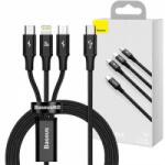 Baseus Rapid Series 3-in-1 USB Type-C Cable PD 20W 1.5m
