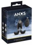 Señorío de los Llanos ANOS RC Vibrating Plug Flexible Arms 10 Modes Silicone Black 10.2cm