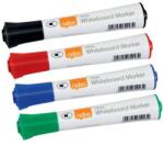 Nobo Marker pentru tablă albă, vârf conic, 2 mm, 10 buc, NOBO "Glide", mix, 10 buc