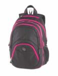 PULSE Rucsac, 2 în 1, cu compartiment pentru laptop și mufă audio, PULSE „Teens, roz-negru