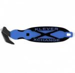 NAVA Klever XChange Safety Knife with Scraper blue