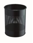 DURABLE Coș de gunoi, metal, 15 l, DURABLE, negru Cos de gunoi