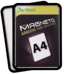 DJOIS Ramă informativă, spate autoadezivă, A4, DJOIS "Magneto", neagră, 2 buc