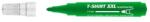 ICO Marker textil, 1-3 mm, conic, ICO "Tricou XXL", verde