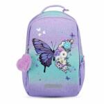 Belmil Ghiozdan școlar, cu suport pentru laptop, BELMIL "Companion Serenity", violet