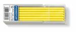 STAEDTLER Mină marker, pentru toate suprafețele, nepermanentă (omnicrom), STAEDTLER "Lumocolor 218", galbenă, 12 buc