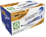BIC Marker pentru tablă albă și flipchart, 1, 1-5, 6 mm, vârf teșit, BIC "Velleda ecolutions", albastru