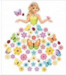 LearnHow Double-sided window decorations - Lady Spring 58el