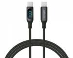 Savio Cable USB Savio USB-C - USB-C 1 m Black (SAVKABELCL-174)