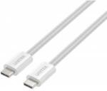 Unitek Magnetically retractable braided cable USB C PD 100W white 1m