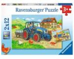 Ravensburger Puzzle 2x12el. Working hard 076161 RAVENSBURGER