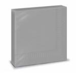 FATO Șervețele, pliate 1/4, 33x33 cm, FATO "Smart Table", argintii, 20 buc