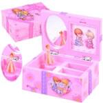 Jokomisiada Pink jewelry box MUSIC BOX A little girls TREASURE ZA1307