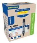 Pilot Marker pentru tablă albă, 2, 3 mm, vârf conic, PILOT "V-Board Master, pachet bonus", negru + rezervă, 20 buc
