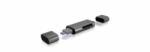RaidSonic ICY BOX IB-CR200-C SD/microSD USB 2.0 Card Reader