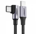 Ugreen US255 USB-C / USB-C angled cable 3m 60W black