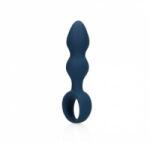 Boss of Toys Loveline Teardrop Anal Plug Large Baltic Blue Silicone Model