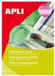 Apli Folie de retroproiect, A4, scrisă manual, APLI, 100 de coli