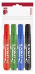ICO Markere flipchart, set, 1-3 mm, vârf conic, ICO "Artip 11 XXL", 4 culori diferite, 4 buc