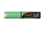 uni Marker cu cretă, 8 mm, UNI "PWE-8K", verde fluorescent