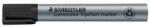 STAEDTLER Marker flipchart, 2 mm, vârf conic, STAEDTLER "Lumocolor 356", negru