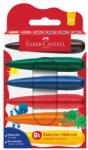 Faber-Castell Creioane cerate, set, FABER-CASTELL, 6 culori diferite, 6 buc