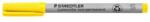 STAEDTLER Marker nepermanent, OHP, 0, 4 mm, STAEDTLER "Lumocolor® 311 S", galben