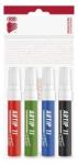 ICO Markere pentru flipchart, set, 1-3 mm, vârf conic, ICO "Artip 11", 4 culori diferite, 4 buc