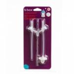 b.box Set of 2 spare straw and toothbrush for new B. Box water bottle