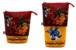 LEGO® Penar cu fermoar, tip pop-up, LEGO „Ninjago Dragon Power, roșu-galben, cu model Penar