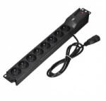 Lestar Power strip Lestar LZRM 810 BW G-A K. : CZ 1, 5M IEC320