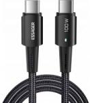 ESSAGER USB-C to USB-C 100W Essager 1m cable (black)