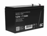 Green Cell Rechargeable battery AGM 12V 7Ah Maintenancefree for UPS ALARM
