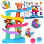 Jokomisiada Colorful Interactive Ball Track with Sound JUNGLE ZA4375