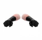 Fist It by Shots Fist It Short Latex Gloves Unisex Ultra-Thin Protective Black S/M