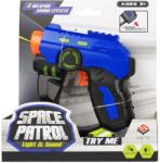 Sunman Pistol de jucarie cu lumini si sunete, Space Patrol, Albastru