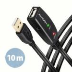 AXAGON USB-A USB Cable - USB-A 10 m Black (ADR-210)