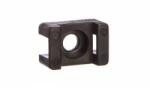 EM Group Saddle holder for cable ties black 4.8mm 9, 5x15mm F=3.5mm BMSN5499E /100pcs. /
