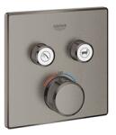 GROHE Grohtherm SmartControl termosztát falsík mögötti telepítéshez, 2 fogyasztóra, Brushed Hard Graphite (GR-29124AL0)