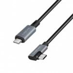 LogiLink CU0183 USB 2.0 Type-C to Type-C Cable Angled to USB-C E-mark PD Black 2m