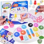 Jokomisiada Color Draw Water Brush - Water Painting Set with Stamps ZA5768