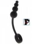  Anal Snake Plug & Penis Ring Black
