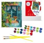 Ideyka Paint by numbers kit House in the garden KHO6348 40x50 AP0029