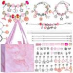 Jokomisiada DIY bracelet making kit BEAD pendants CHARMS ZA5206
