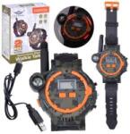Jokomisiada Walkie talkie 2 Multifunction watches Range 200m Compass ZA5463