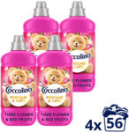 Coccolino Perfume & Care Tiare Flower & Red Fruits öblítő 4x1288 ml (224 mosás)