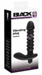 Black Velvets Dual-Action Intimate Device Silicone 17cm Black